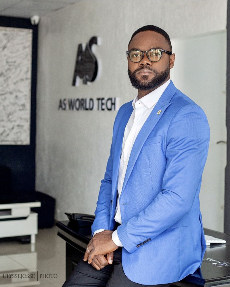 Richard Gautier Odjrado, PDG d'AS World Tech